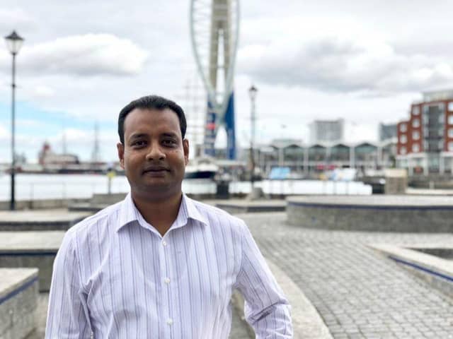 Sumel Chowdhury who created the Let's Vaccinate Britain video
