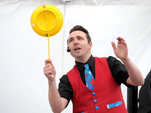 Local entertainer 'Silly Scott' will perform at the free event on Tuesday, May 30.