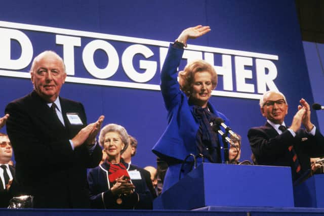 British Prime Minister Margaret Thatcher in 1980 Picture: Keystone/Hulton Archive/Getty Images