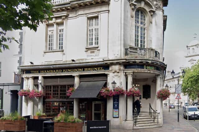 The Isambard Kingdom Brunel in Guildhall Walk closed its doors on Monday, March 2 as £1million upgrade project begins at the Wetherspoon pub.