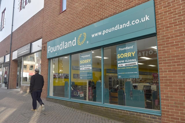 Poundland in Market Quay, Fareham.

Picture: Sarah Standing