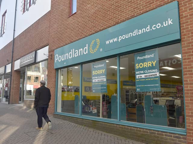 Poundland in Market Quay, Fareham.

Picture: Sarah Standing