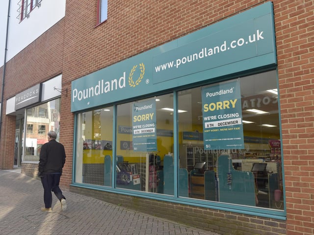 Poundland in Market Quay, Fareham.

Picture: Sarah Standing
