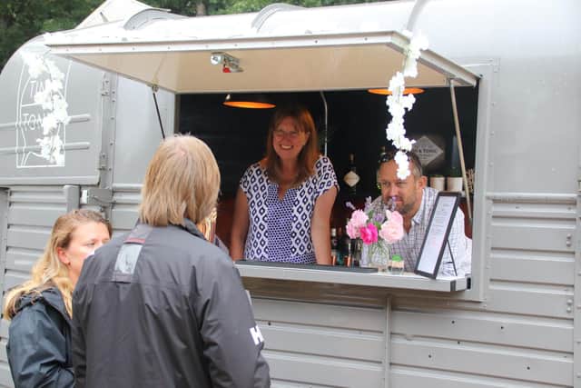 James and Jo Hudson, from Sarisbury Green, have started Tin & Tonic, a mobile bar company in a converted horse box