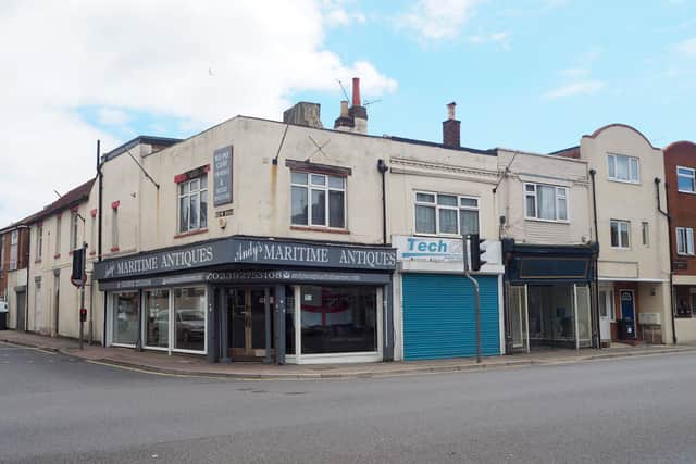 Two shops and three flats on the corner of Kingston Road and New Road could be knocked down to make way for 11 flats and two retail units. Pictured: The site on 16 July 2020.

Picture: Habibur Rahman