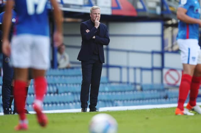 Kenny Jackett finds himself under-pressure at Fratton Park - and must somehow win back the supporters. Picture: Joe Pepler
