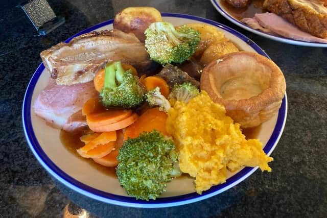 The carvery plateful