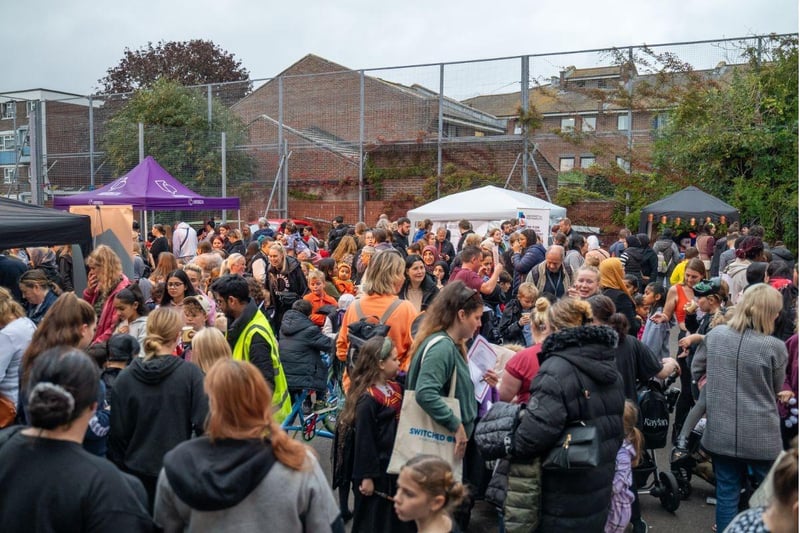 Families turned out to enjoy Halloween fun at a free community event organised by Portsmouth City Council.