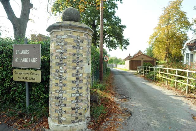 Entrance to the Uplands Private Hospital in Fareham. Picture: Paul Jacobs (142834-1)