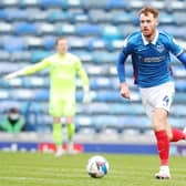 Tom Naylor is poised to leave Fratton Park as Danny Cowley's overhaul continues. Picture: Joe Pepler