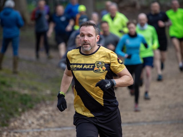 Competitors in Saturday morning's Havant parkrun at Staunton Country Park. Picture: Alex Shute