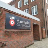 Hampshire County Council. Picture: David George