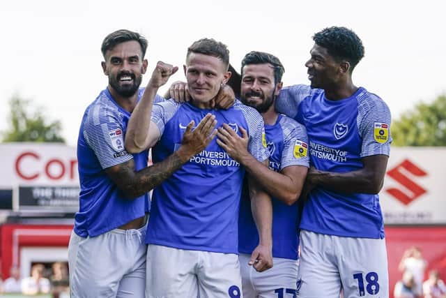 Gaffer For A Day Ian Heather, aged 41 from Paulsgrove, gave his verdict on Pompey’s 2-0 victory over Cheltenham on Saturday.