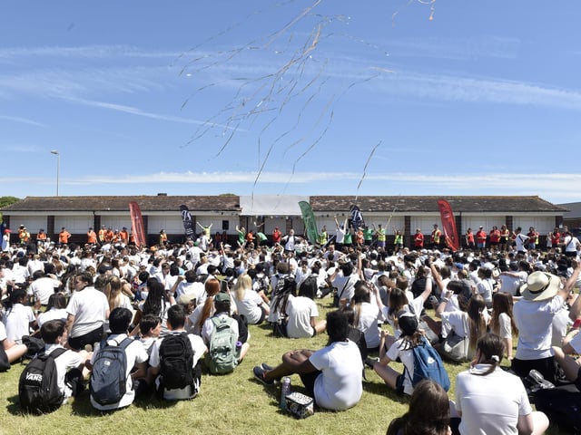Priory School in Southsea, held its sports day on Friday, June 21, 2024, on Southsea Common. Picture: Sarah Standing (210624-4853)