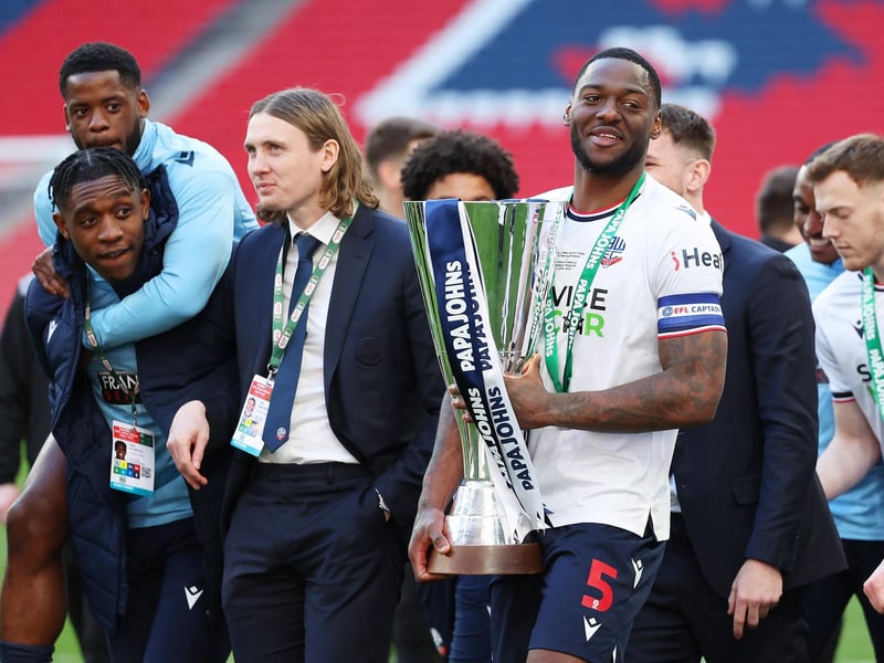 Classy central defender has really seen his standing grow this term after moving to Bolton from Barnet a couple of years ago.