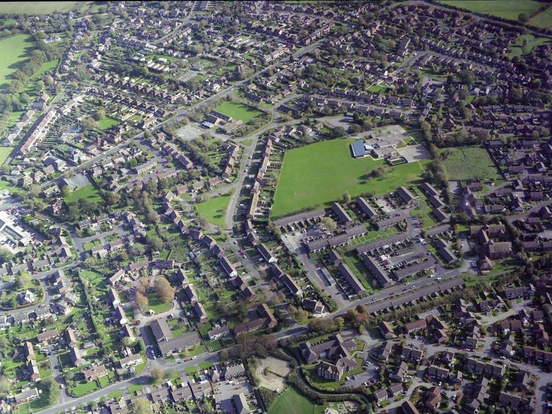 Bere Road, Denmead in 1998.