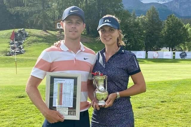 Harry Ellis and girlfriend Morgane Matreux