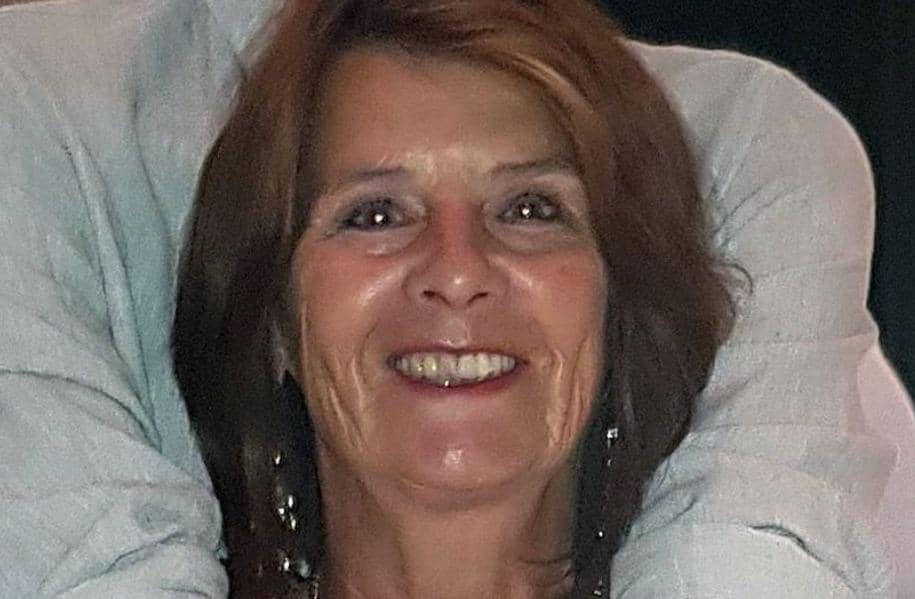 Linda Davis, 71, was in Southwell Road East, Rainworth, when she was hit by a privately-owned electric scooter.