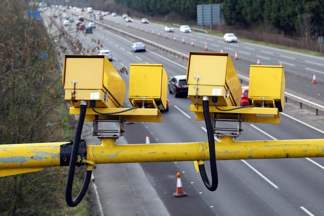 The 'yellow vultures' motorway speed cameras
