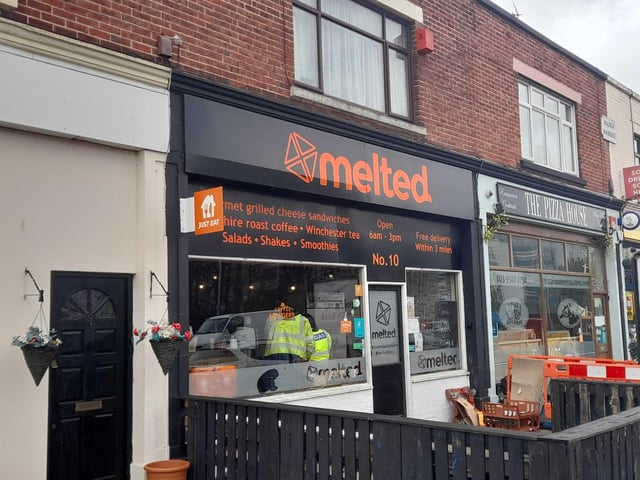 Melted in London Road, Hilsea, has a 4.1 rating from 160 Google reviews. One customer said: "Always pop here when we go for a walk around holders lines! Amazing toasted sandwiches."