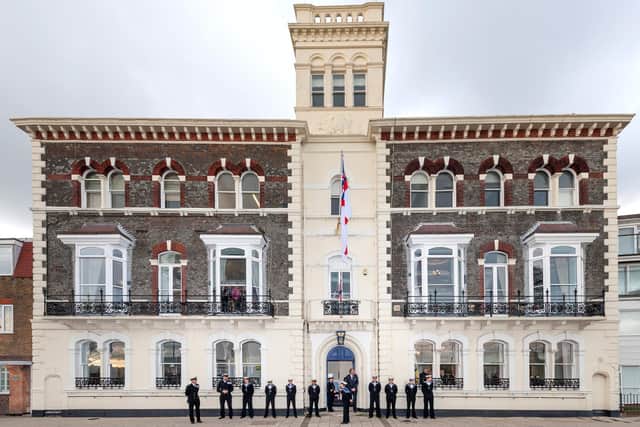 The Royal Naval Club and Royal Albert Yacht Club. Picture: Shaun Roster Photography