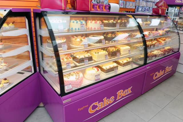 Eggfree Cake Box in London Road, North End, Portsmouth, opened on December 20.
Picture: Sarah Standing (300120-6352)