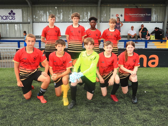 Paulsgrove Red U14s at the Havant and Waterlooville Summer Tournament. Picture: Dave Haines