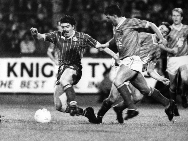 Former Pompey player, Micky Quinn in September 1987. The News PP4072
