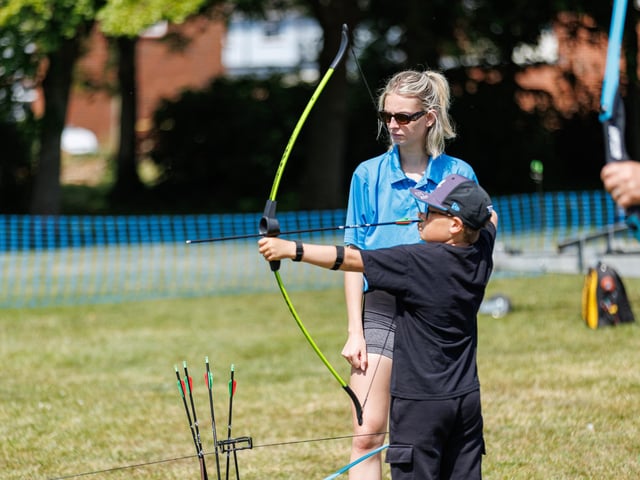 Archery at Walpole Park. Picture:Marcin Jedrysiak