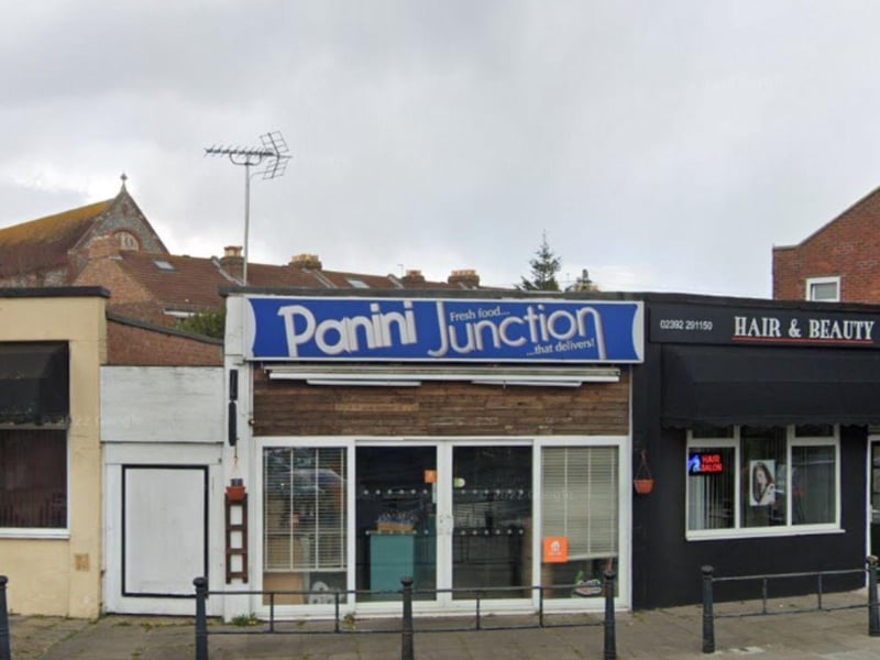 Panini Junction at 7 Locksway Road, Southsea scored five-out-of-five, according to the Food Standard's Agency.