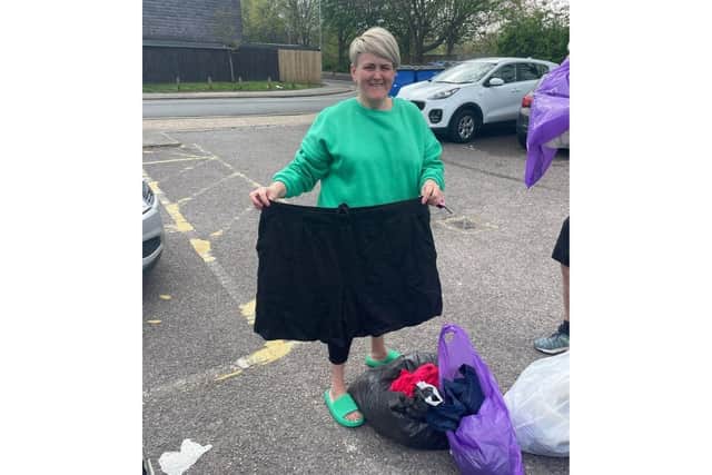 Liz Ash reluctantly joined Slimming World after her sister became a consultant following her successful weight loss journey. Liz has lost four stone and has since worn a dress for the first time.