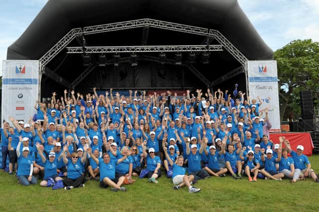 America's Cup Wavemakers volunteers from 2016. Picture: Paul Jacobs (160164-9)