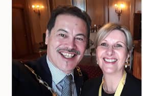 Lord Mayor Councillor Rob Wood and his wife Lady Mayoress Debbie were appointed during a virtual meeting.

Picture: Portsmouth City Council