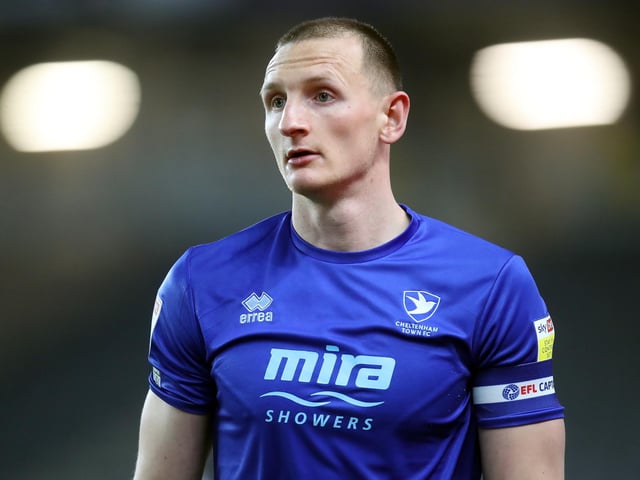 Club: Cheltenham; Age: 26; Position: Centre-back; Appearances: 27; Goals: 4; Assists: 1; WhoScored rating: 7