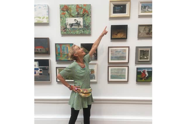 Sarah Butterfield from Havant has had a piece of her artwork displayed at the Royal Academy of Arts in London