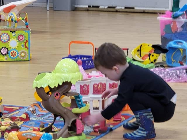 Toys for boys and girls are being enjoyed in Portsmouth thanks to a much-needed grant