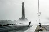 Storm Eunice in Southsea. Picture: Habibur Rahman