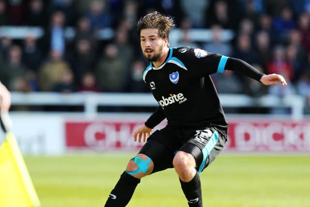 Kieron Freeman during his 2015-16 Pompey loan spell.
