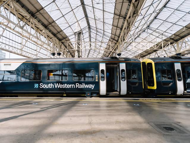 South Western Railway report that trains may be 'cancelled' or 'delayed' today. Picture: SWR.