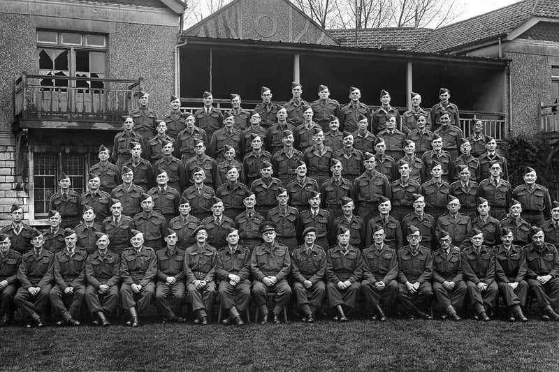 17 Battalion Hampshire Home Guard at United Services Ground, Portsmouth in December 1944