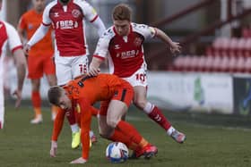 Andy Cannon was the choice of man of the match for Gaffer for a Day Karl Myers. Picture: Daniel Chesterton/phcimages.com