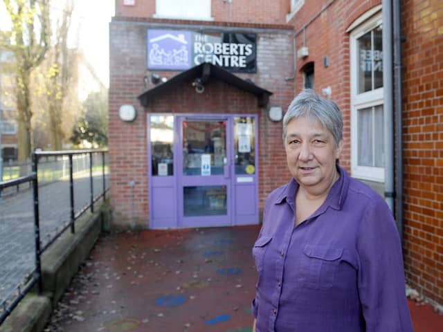 Carole Damper, chief executive officer at The Roberts Centre. Picture: Sarah Standing (161721-9894)