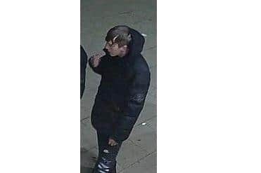 Hampshire police wants to speak to this man after a 20-year-old man from Portsmouth was made to withdraw cash from an ATM near Sainsburys on the corner of Stanhope Road and Commercial Road on January 23. The three men then assaulted him