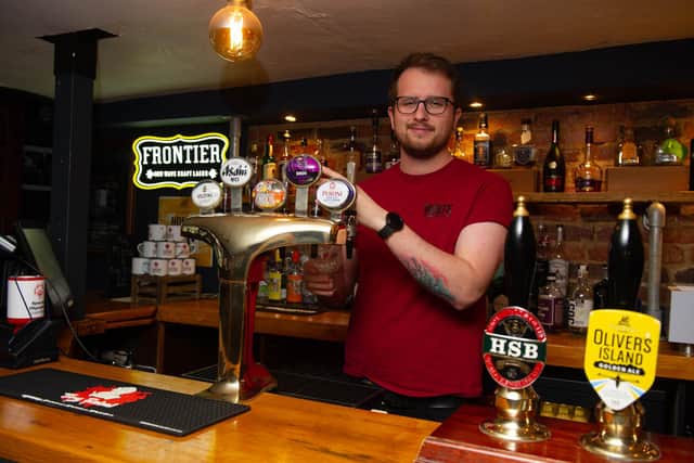 James Wilson, general manager of The Vaults, Southsea. Picture: Habibur Rahman