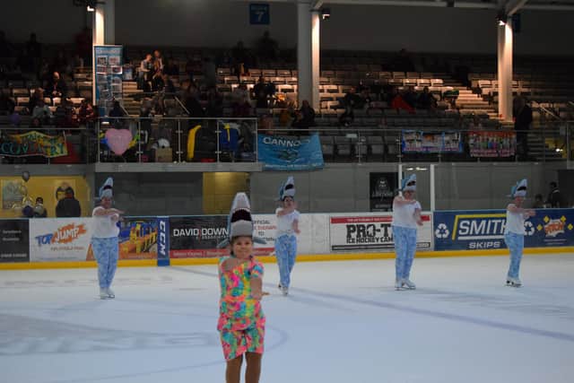 Gosport skaters' Baby Shark performance