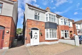 This property comes with four bedrooms, two bathrooms and two reception rooms as well as a driveway and a spacious garden.