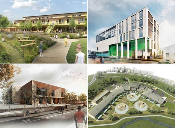Some of the new schools that are set to appear in Edinburgh over the coming years.