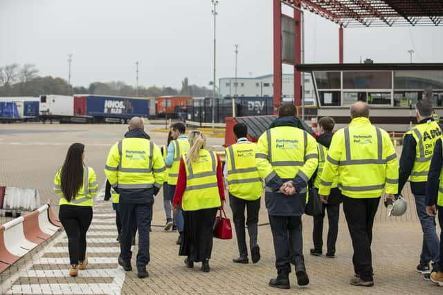 Port stakeholder visit