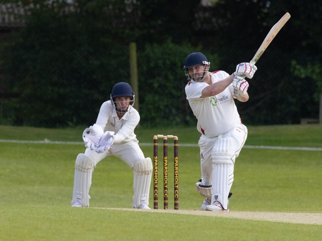 Shaun Briggs (Portsmouth & Southsea) on his way to an unbeaten 71. Picture: Bob Selley