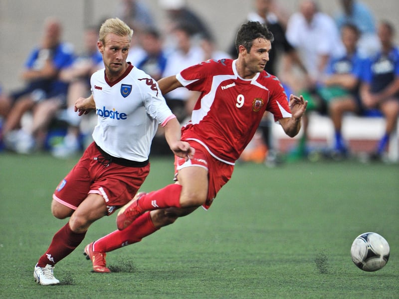 Michael Appleton’s men had the curious distinction of playing against a national side in the summer of 2012 - and on an artificial surface. However, they would be humiliated by a country which had still to be granted international status at that stage, suffering a 4-0 hammering in front of 1,400. Liam Walker would be the star of the show and later signed for Pompey, while the Blues side of Academy graduates and triallists consisted of Adam Webster, Jed Wallace, Ashley Harris, Brian Howard, Izale McLeod and Jon Harley.